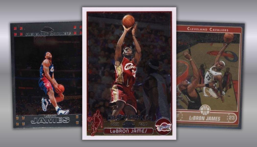 Looking Back at LeBron James' Topps Chrome Basketball Cards