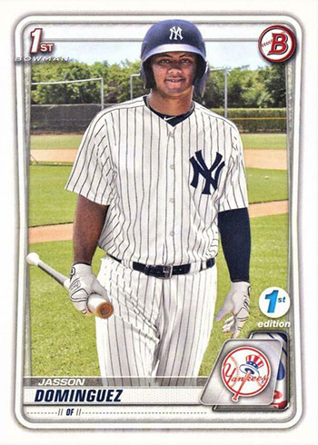 2020 Bowman 1st Edition Jasson Dominguez