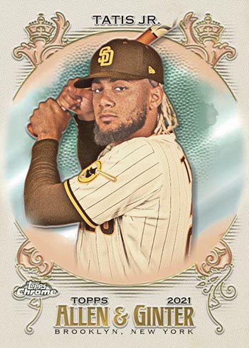 2021 Topps Allen & Ginter Chrome Baseball Fernando Tatis Jr.