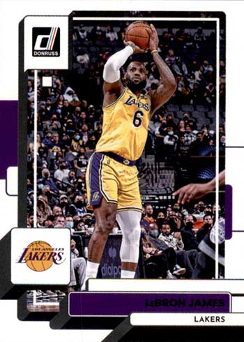 2022-23 Basketball Cards - Donruss LeBron James