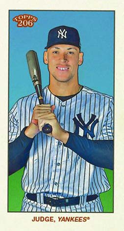 2022 Topps 206 Baseball Aaron Judge